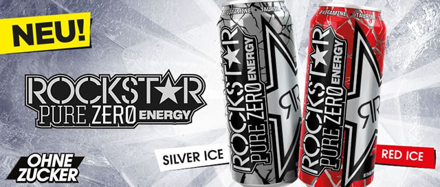 ROCKSTAR PURE ZERO RED ICE