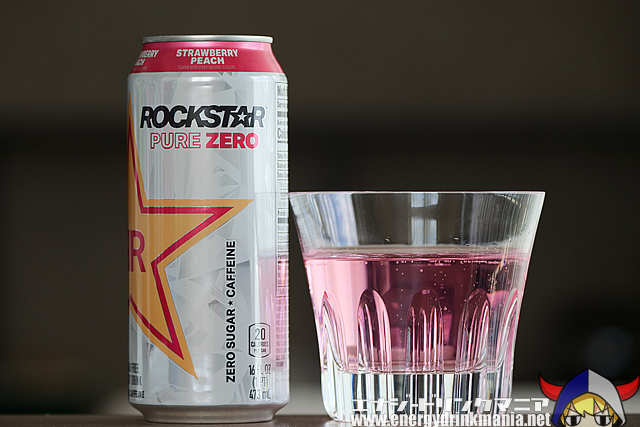 ROCKSTAR PURE ZERO STRAWBERRY PEACH