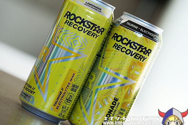 ROCKSTAR RECOVERY LEMONADEのデザイン