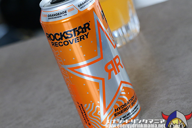 ROCKSTAR RECOVERY ORANGEADEのデザイン