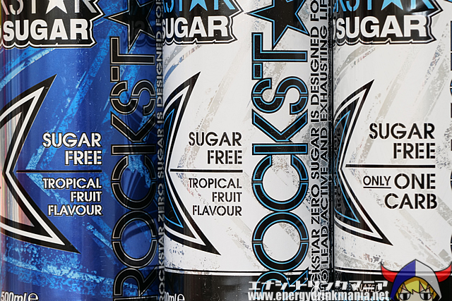 ROCKSTAR ZERO SUGARのデザイン