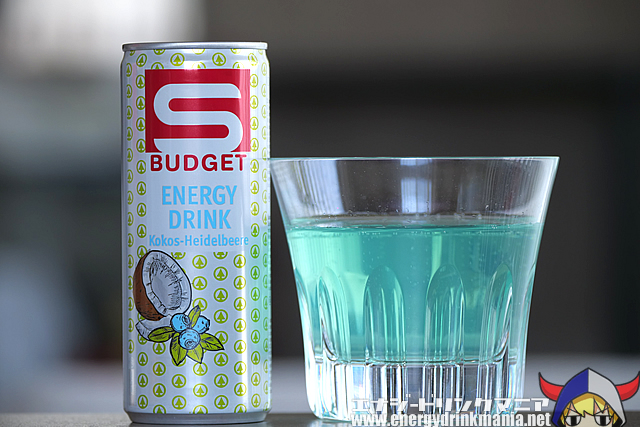 S BUDGET ENERGY DRINK Kokos-Heidelbeere