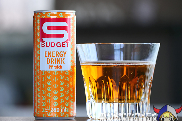 S BUDGET ENERGY DRINK Pfirsich