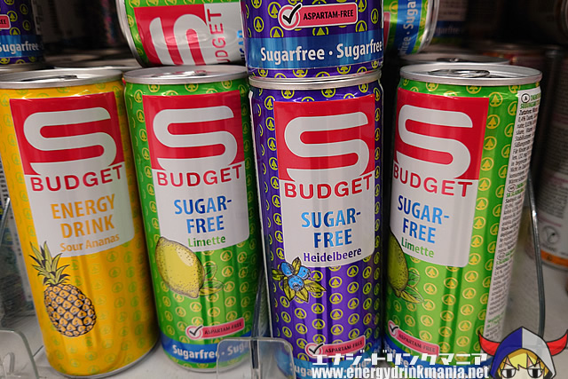 S BUDGET ENERGY DRINK SUGAR-FREE Limetteのデザイン