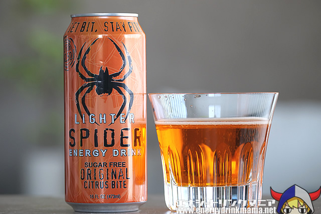 LIGHTER SPIDER ENERGY DRINK ORIGINAL CITRUS BITE SUGAR FREE