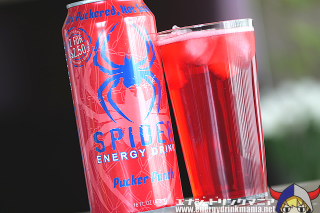 SPIDER ENERGY DRINK Pucker Punch