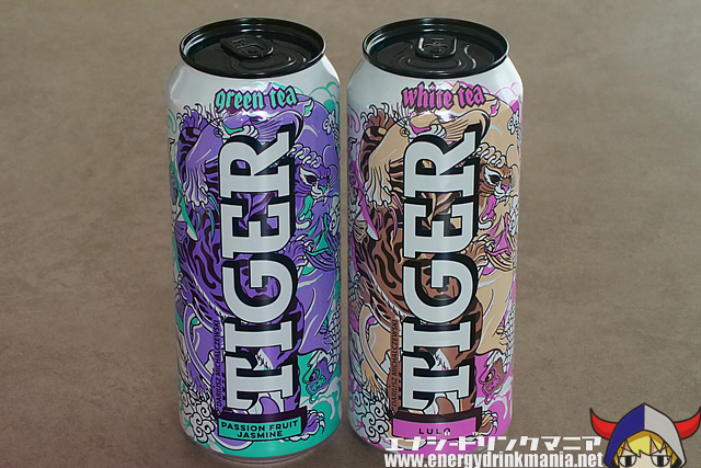 Design of TIGER green tea PASSION FRUIT JASMINE