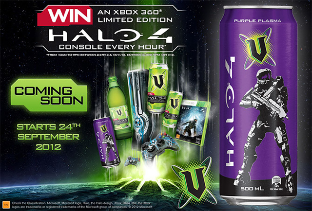 V ENERGY HALO 4 PURPLE PLASMA