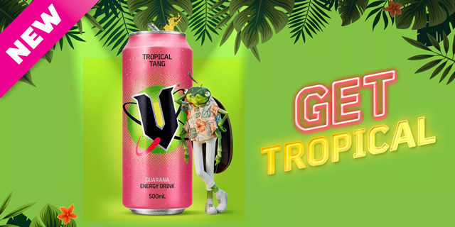 V ENERGY TROPICAL TANG(初期発売版)のデザイン