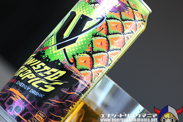 V ENERGY TWISTED TROPICS PINEAPPLE CRUSH