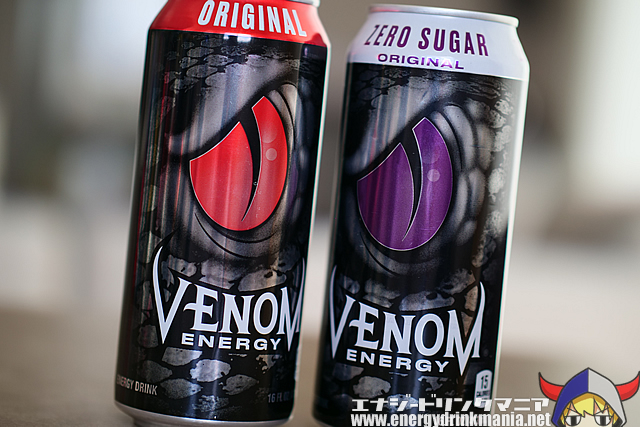 VENOM ENERGY ZERO SUGAR ORIGINALのデザイン