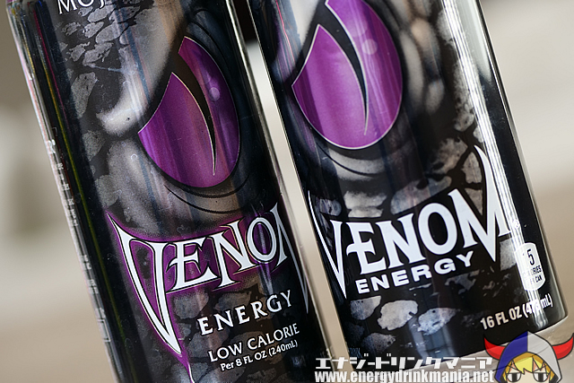 VENOM ENERGY ZERO SUGAR ORIGINALのデザイン