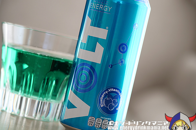 VOLT ENERGY BLUEのデザイン