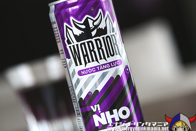 WARRIOR SPARKLING ENERGY DRINK GRAPE