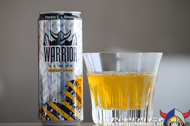 WARRIOR SPARKLING ENERGY DRINK LEMON