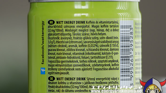 WATT ENERGY APPLE & PEAR