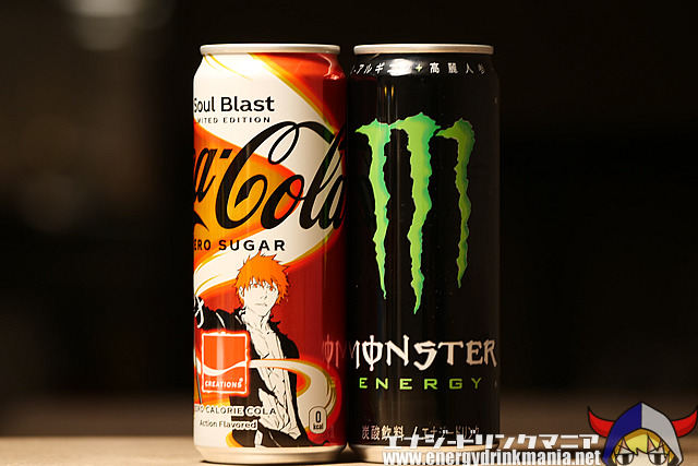 【レビュー】コーラ ソウルブラストのデザインとBLEACH コラボ